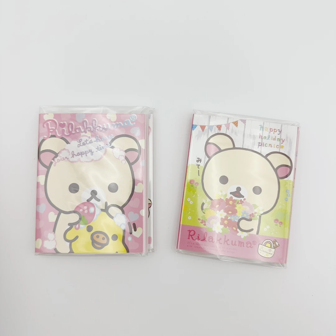 日本sanx轻松熊绝版熊妹折叠便利贴付笺