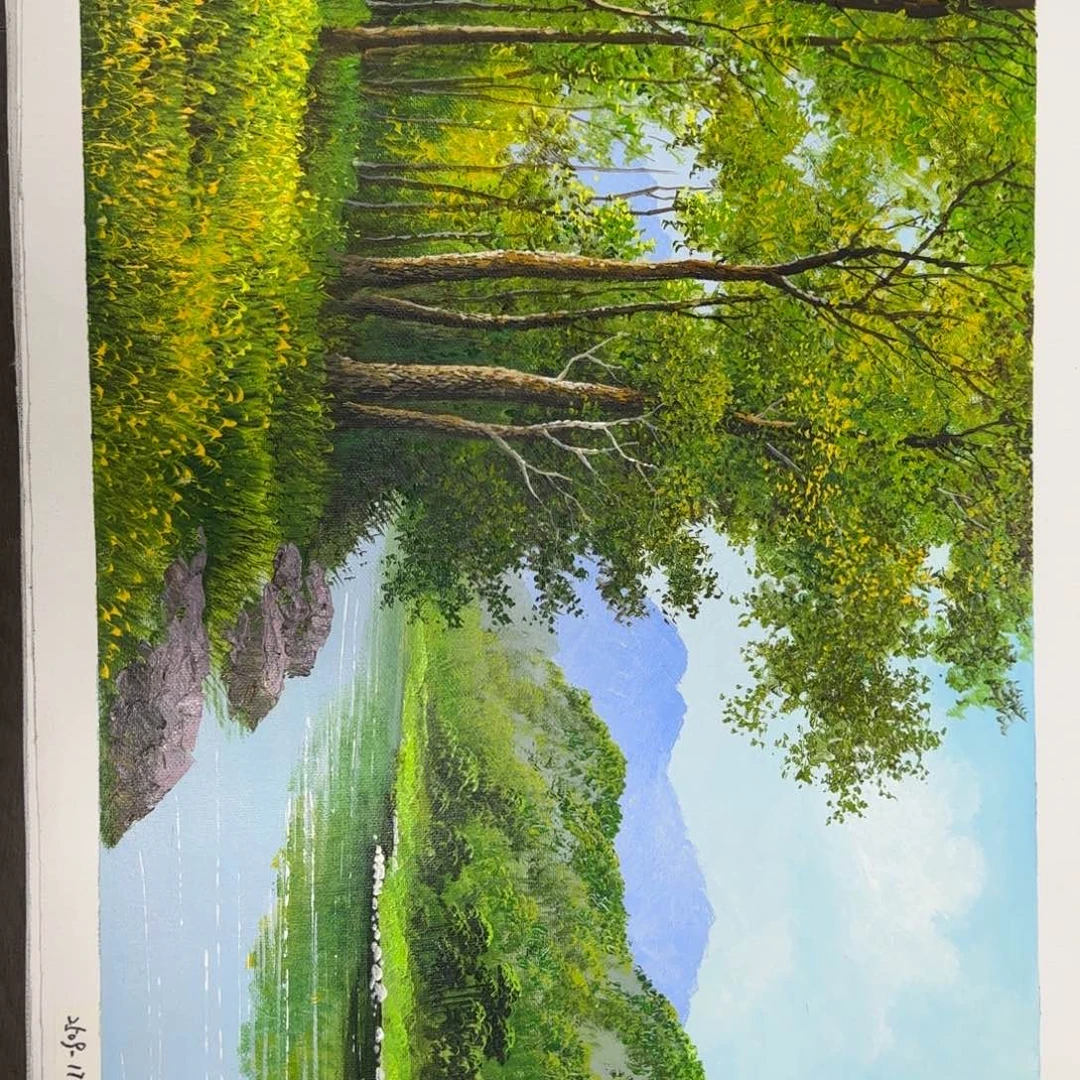 油画加油加油努力加油加油