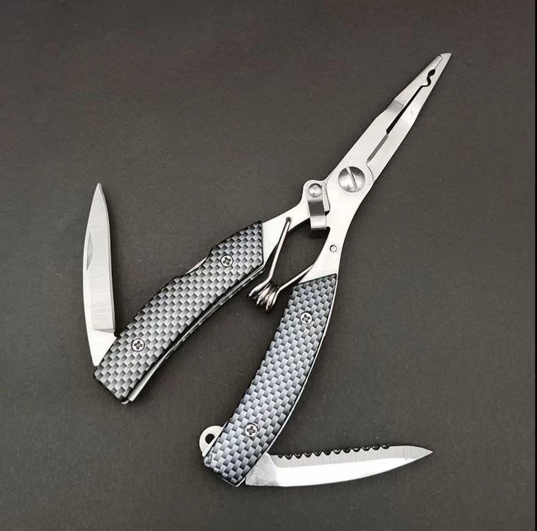 多功能控鱼神器路亚钳二合一摘钩取钩剪线钓鱼神器路亚剪线钳剪刀