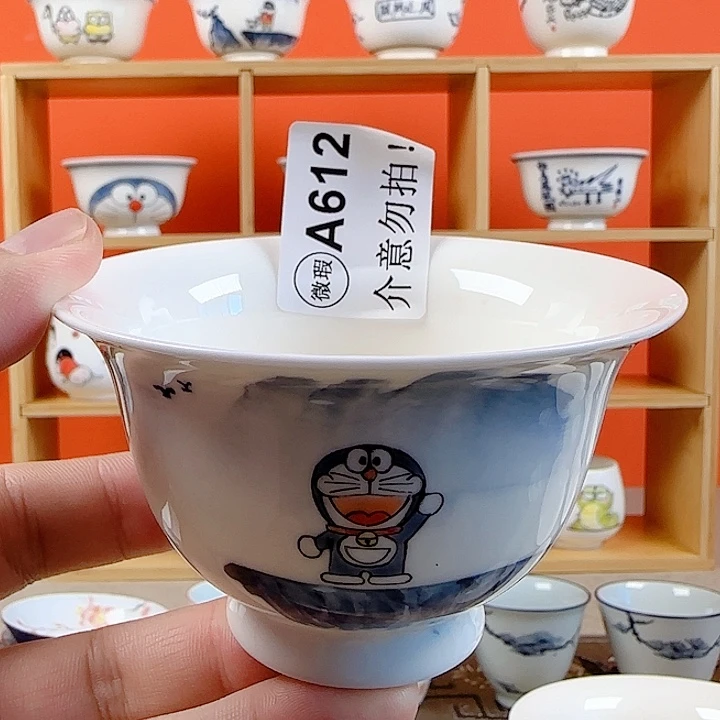 非正品手绘陶瓷茶具