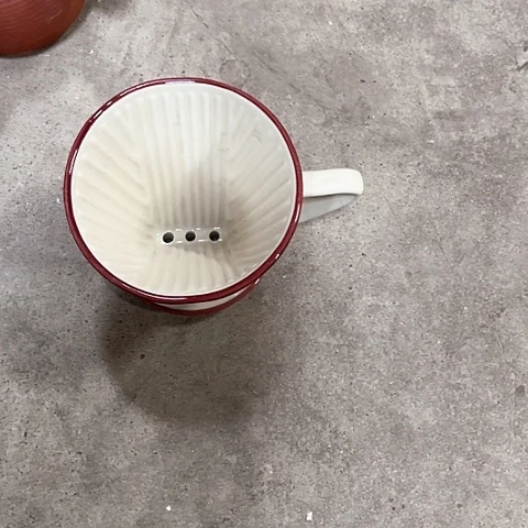 微瑕，不能明火，咖啡漏一个