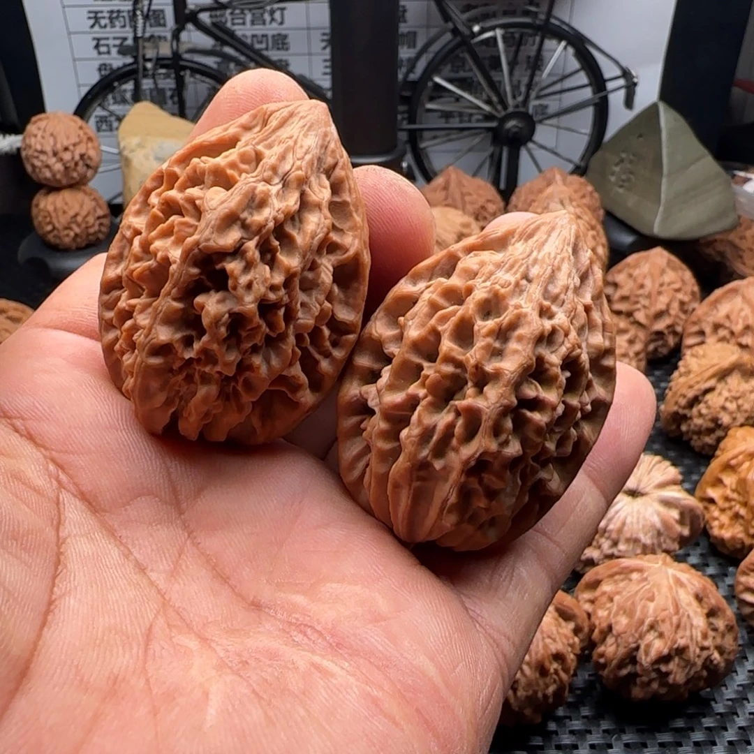 文玩核桃吊坠全品招财鼠柳叶鼠37