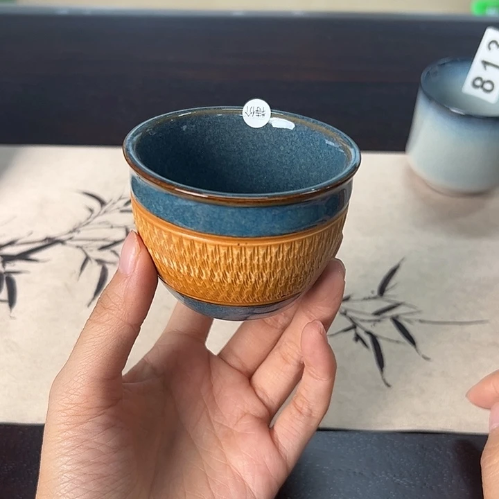 龙泉云间青瓷小米茶器