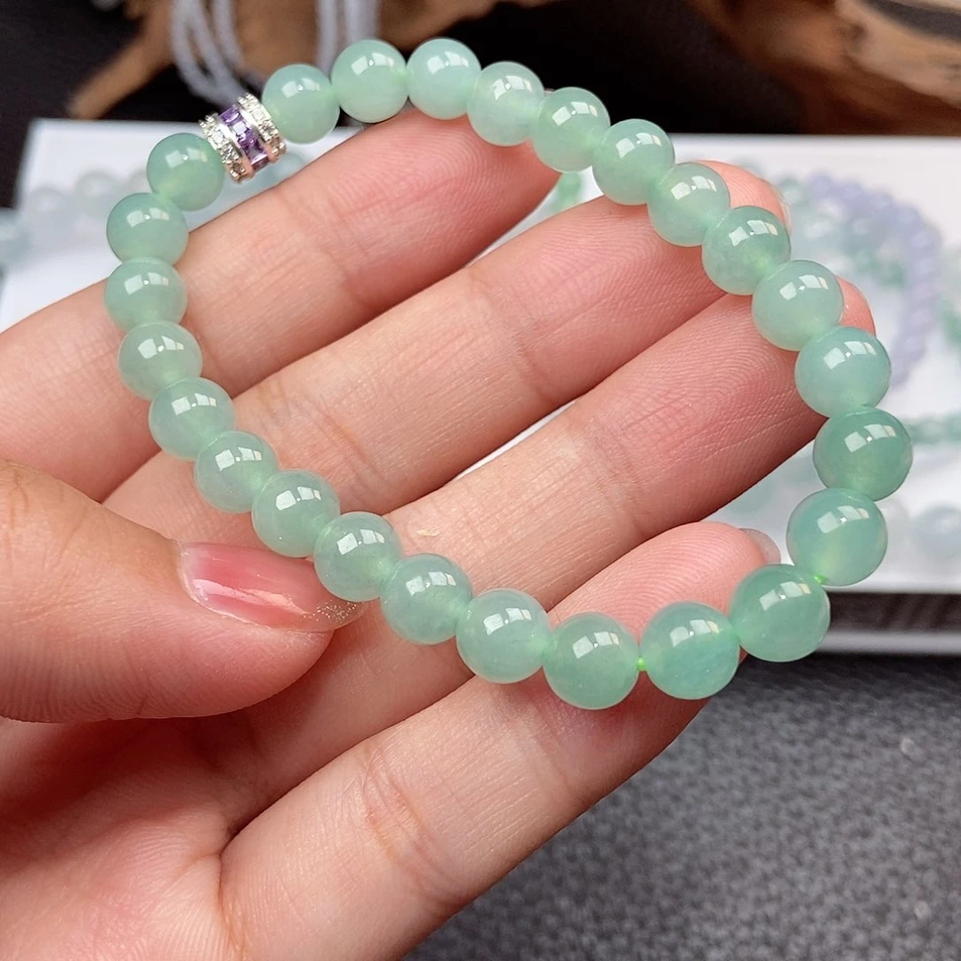 未镶嵌手链翡翠卡7