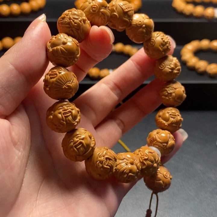 手串猴头核桃瑞兽财神