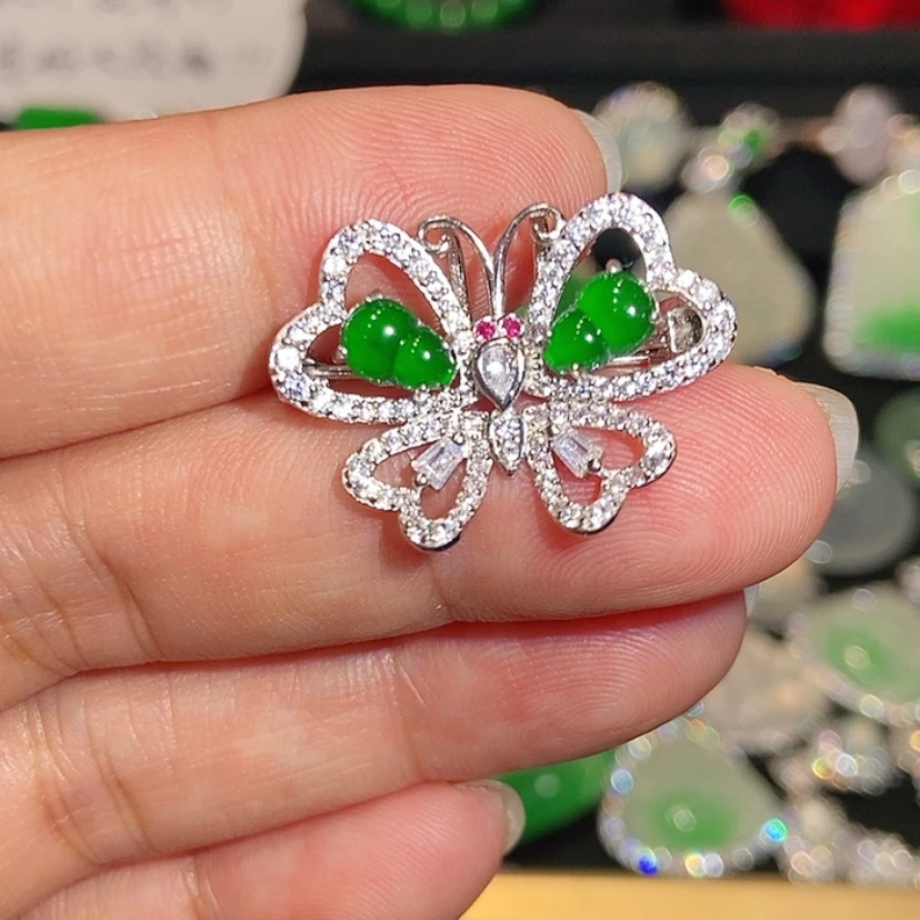 【闪购商品】颈饰未镶嵌翡翠天然翡翠