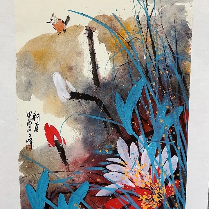 国画李文峰的作品