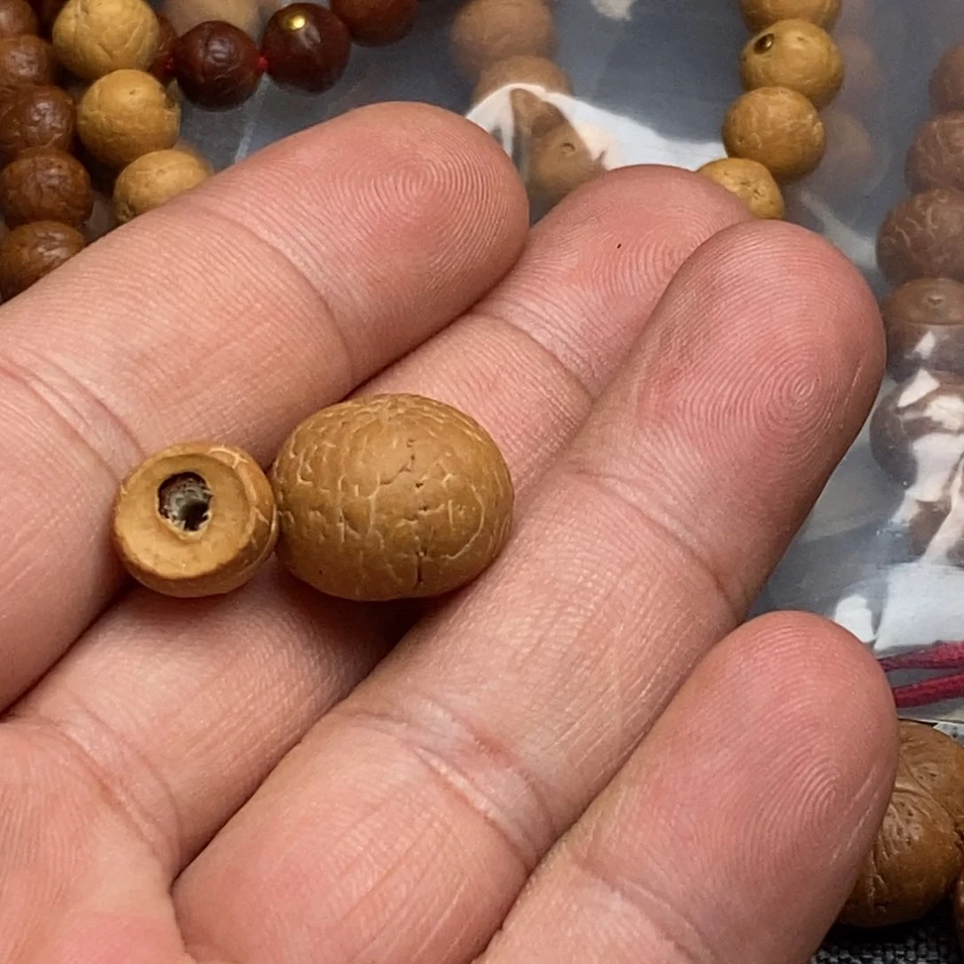 凤眼菩提手串沙****佛头三通