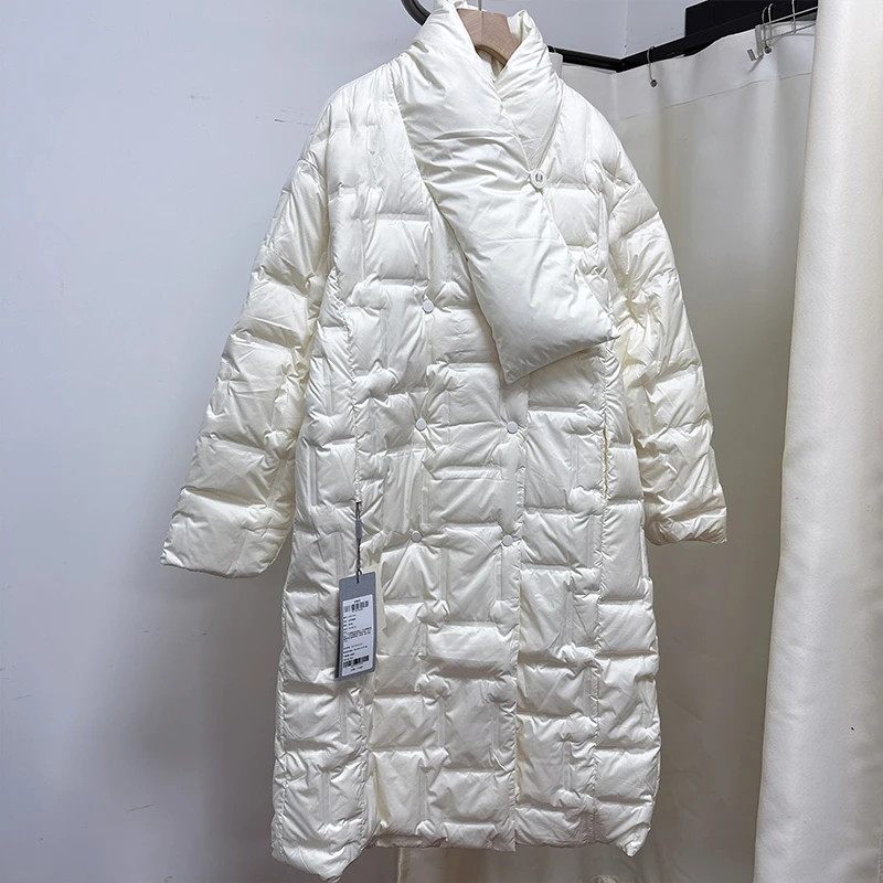 M95D1225线下撤柜高定中长款羽绒服