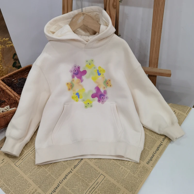 12178 冬季中大童加绒卫衣 TD