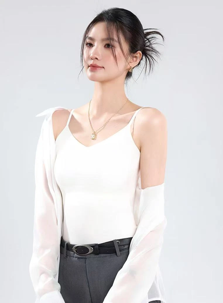 Datou 固定杯无痕内衣带胸垫遮副乳吊带6617