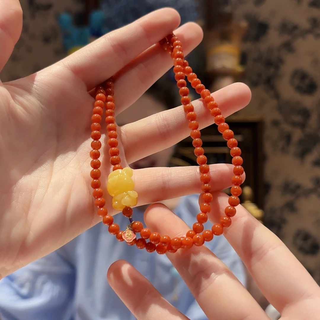 颈饰未镶嵌南红玛瑙颈饰