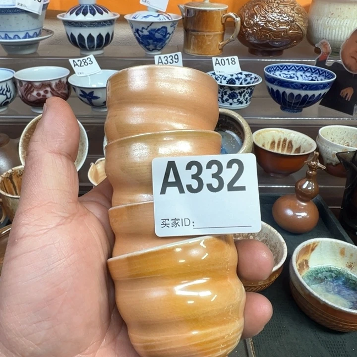 摆件332 景德镇手工柴烧茶器