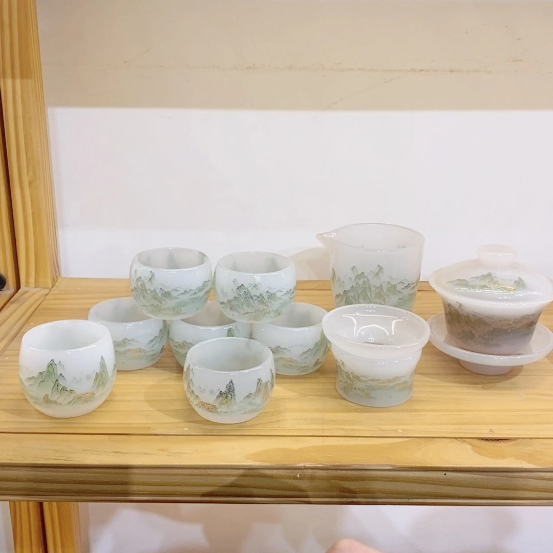 千里江山套装 不带礼盒 主人杯1