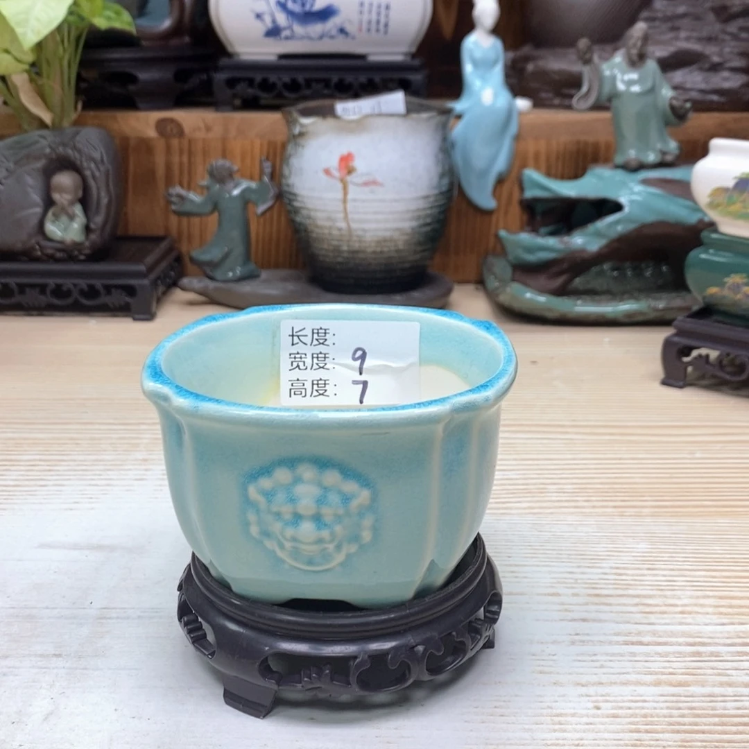 紫砂花盆紫砂陶瓷花盆抢购清货