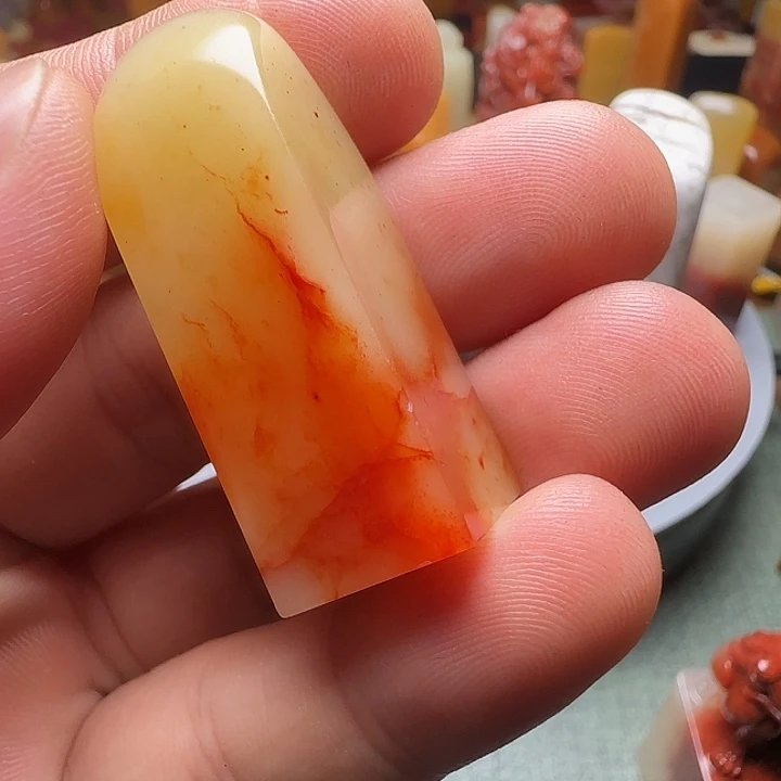寿山石印石望***城寿山石品种篆刻章