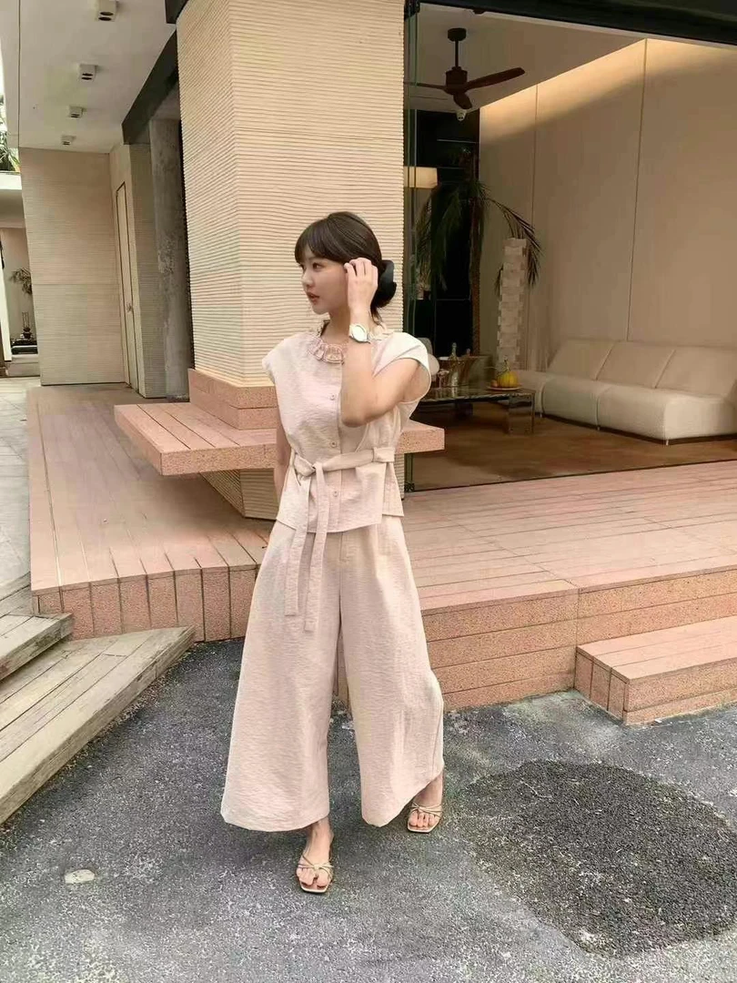 大美推荐新款粉色套装