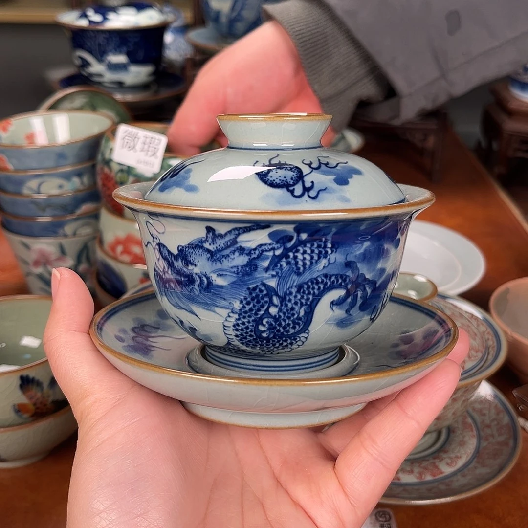 杯盖碗景德镇陶瓷