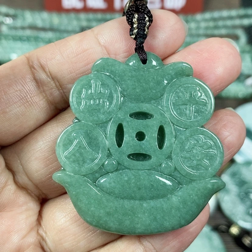 【闪购商品】翡翠颈饰未镶嵌玉吊坠翡翠玉