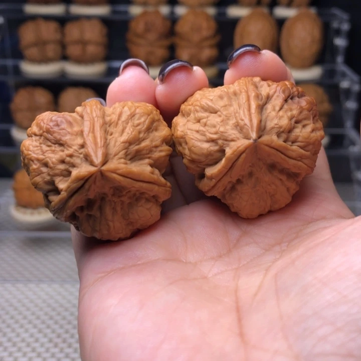 把件文玩核桃23号粗筋小磐石37尺