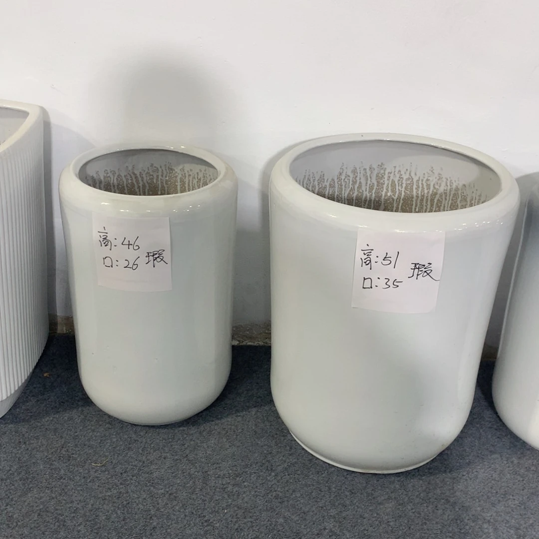 高温陶瓷花盆微瑕