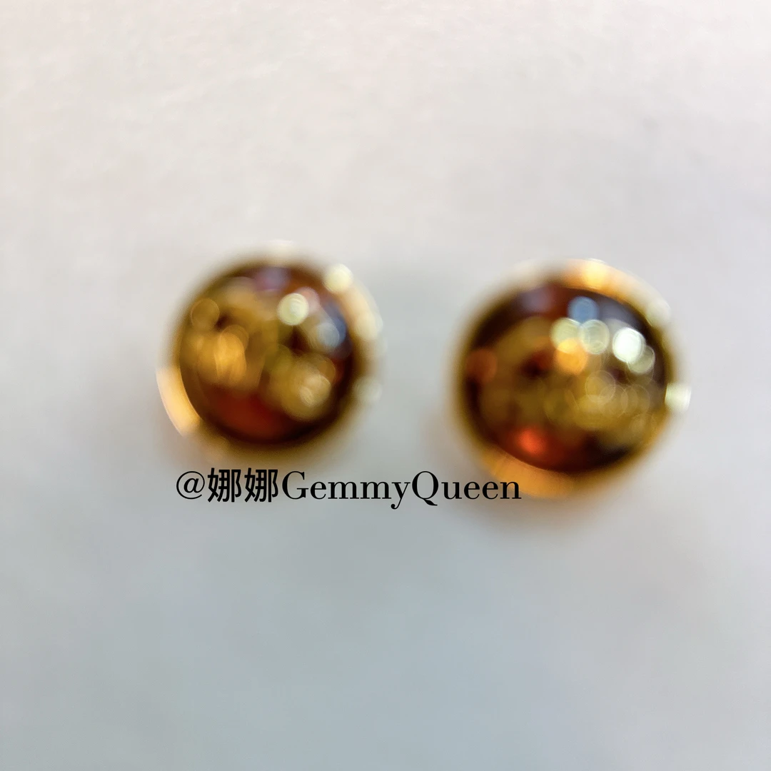 铜合金树脂耳饰 娜娜GemmyQueen耳环GQ08343