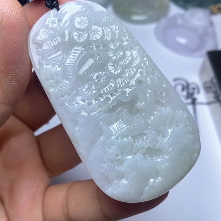 颈饰未镶嵌翡翠翡翠