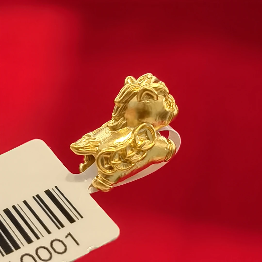 【夕夕专享】足金999 马上有钱 GP 0.27（添金纳福）