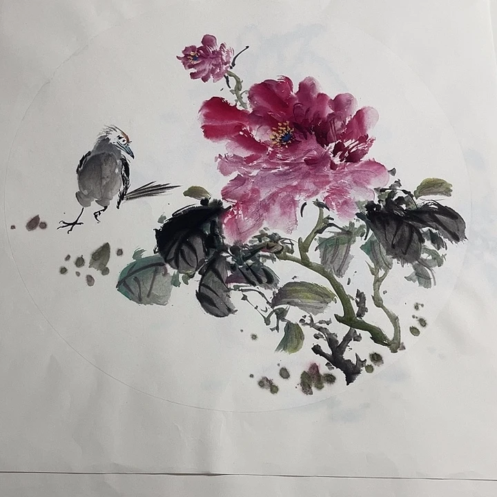 姜奇老师花鸟作品40×40