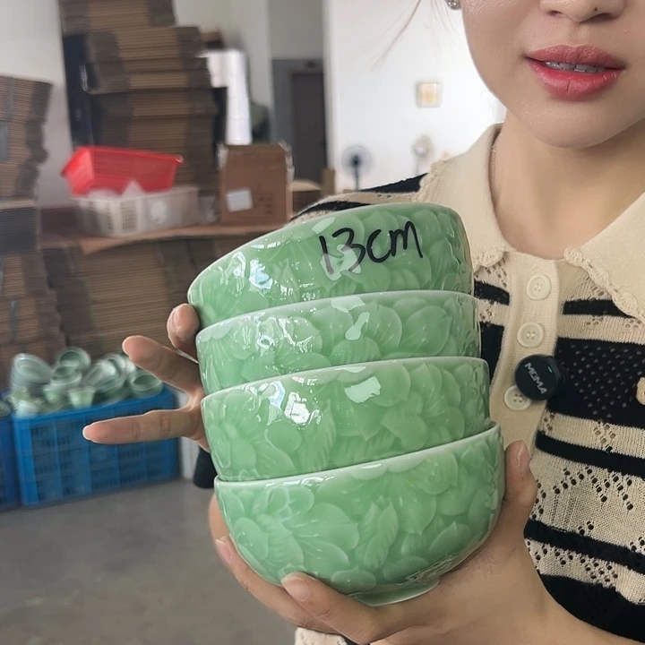 龙泉云间青瓷小米茶器