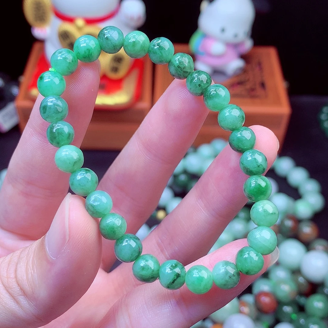 翡翠未镶嵌毛衣链