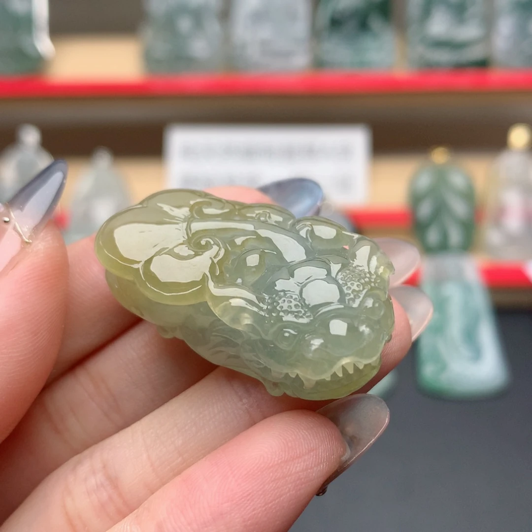 H***H未镶嵌定制翡翠貔貅