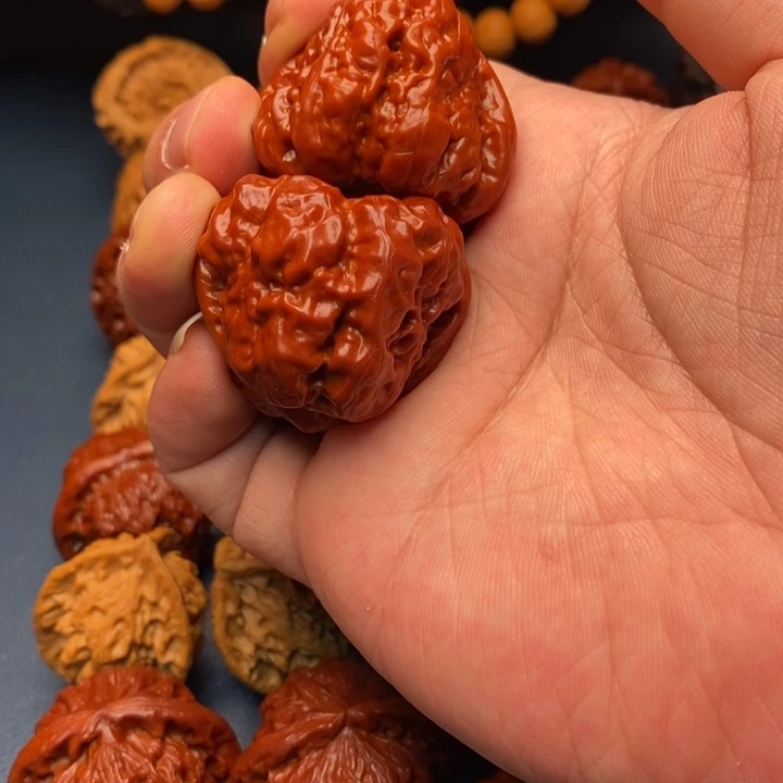 文玩核桃把件蛤蟆头111