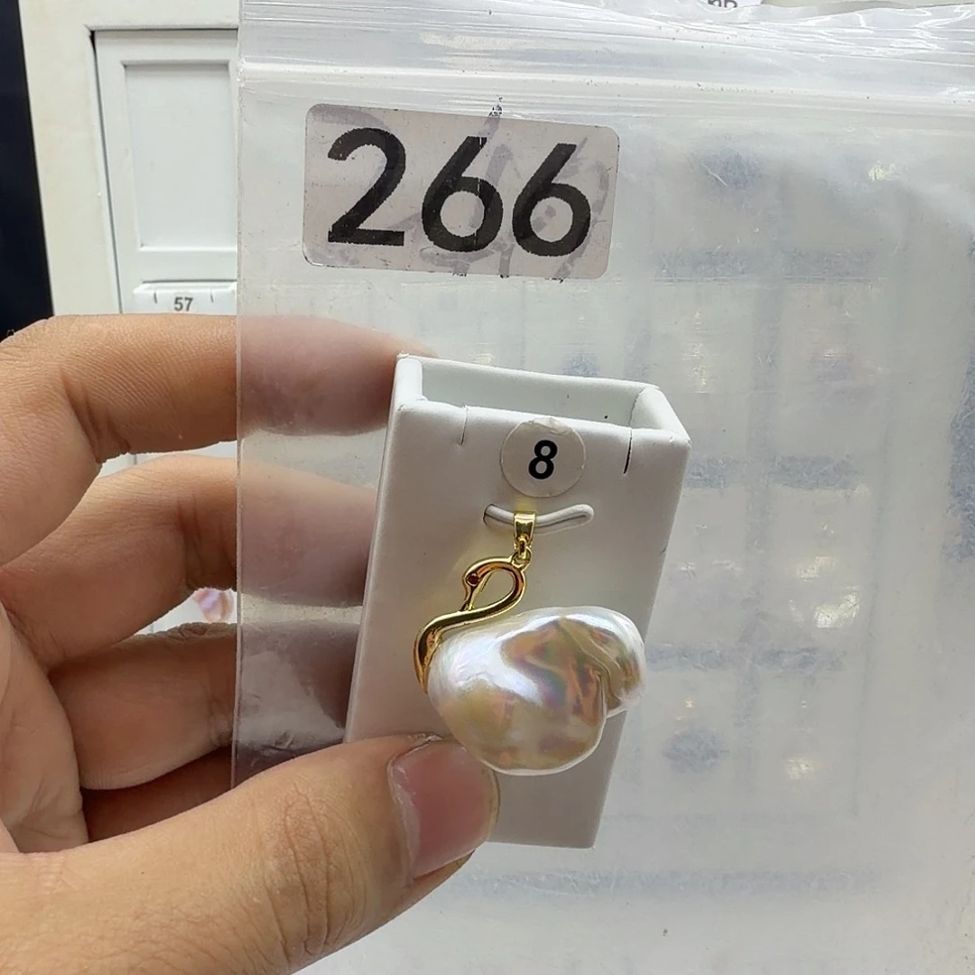 颈饰合金淡水珍珠