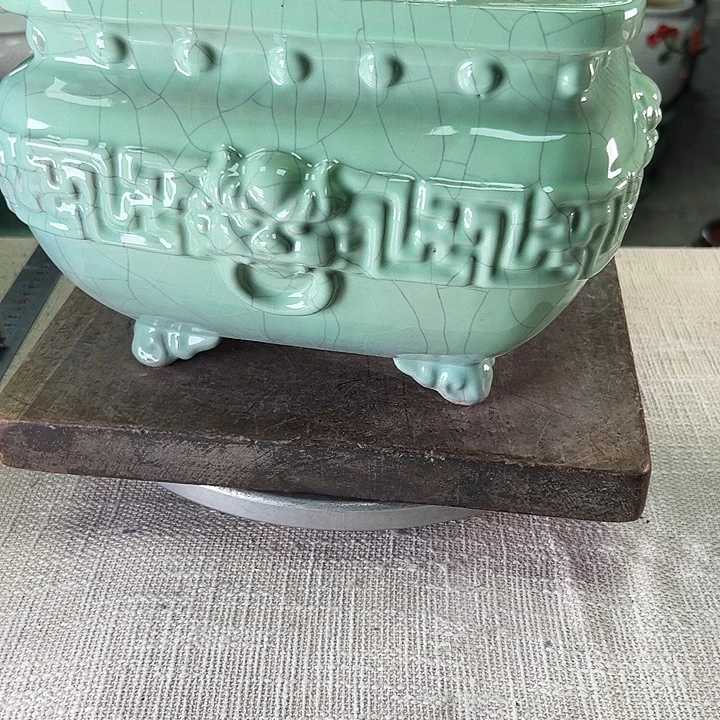 泳坤堂石湾花盆陶瓷