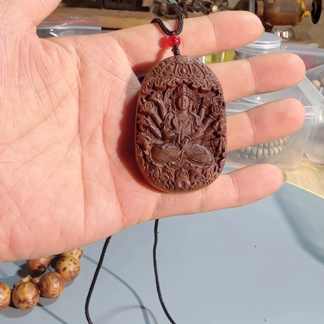 柏木（崖柏）4×6×千手观姐姐吊坠