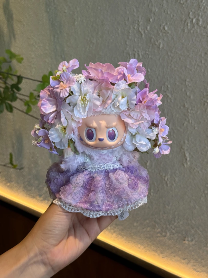 labubu【仙仙小裙子】一二三代通用娃衣可爱挂件可穿