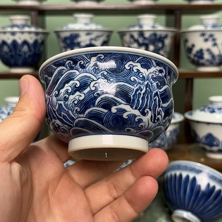 江崖海水卢氏杯满杯150毫升