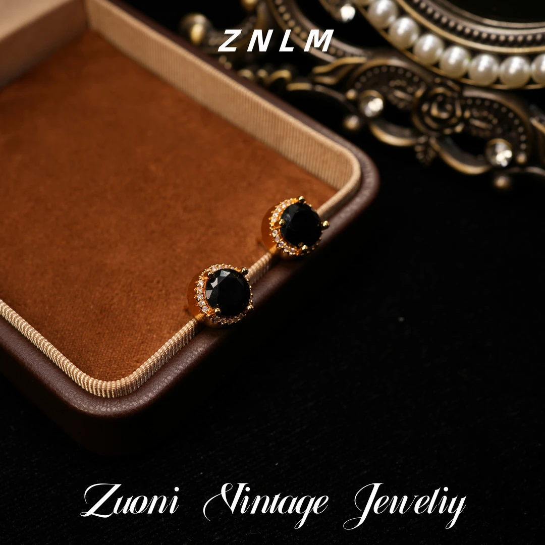 铜合金耳饰 E062柏【暮夜之城】夏ZNLM兰蒂克斯耳钉