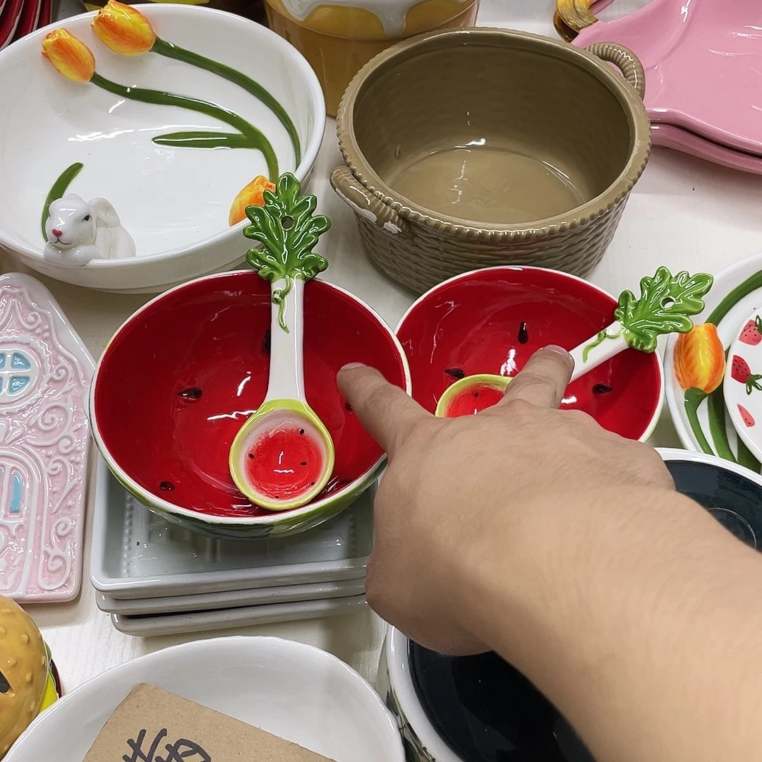 肉*满20包邮瑕疵陶瓷不退不换