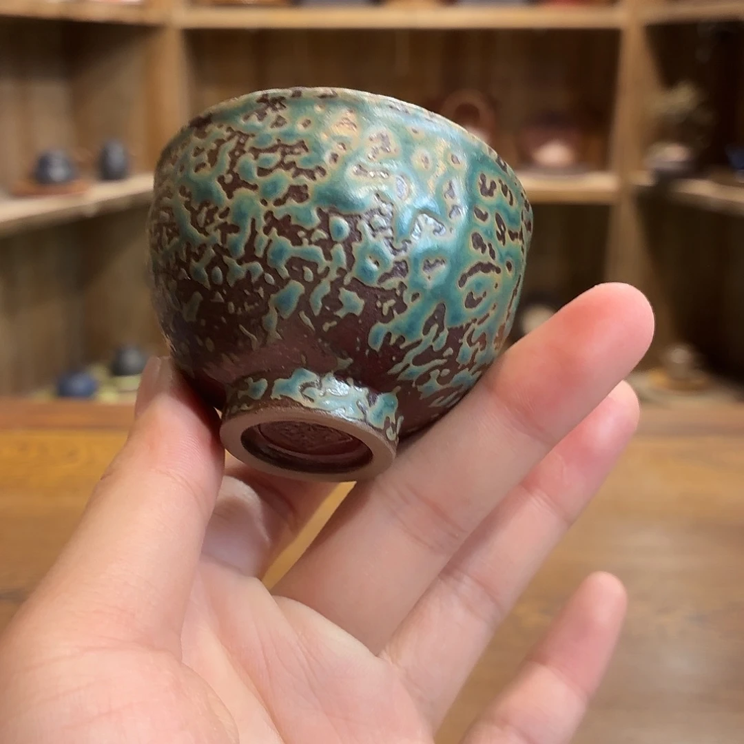 柴烧老岩泥茶器皿