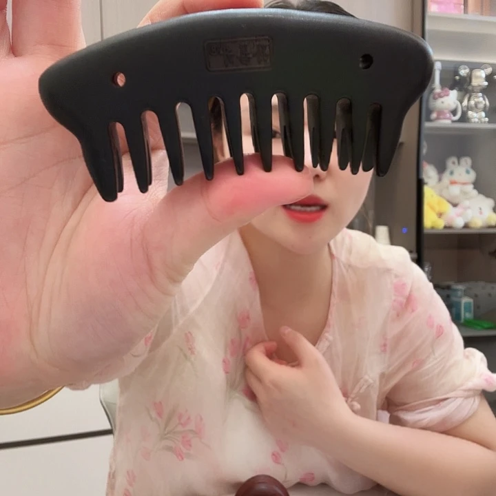 紫光檀双排小梳子微瑕疵