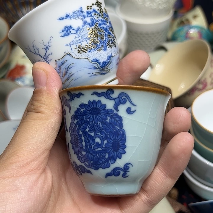 2只微瑕茶具茶具茶具