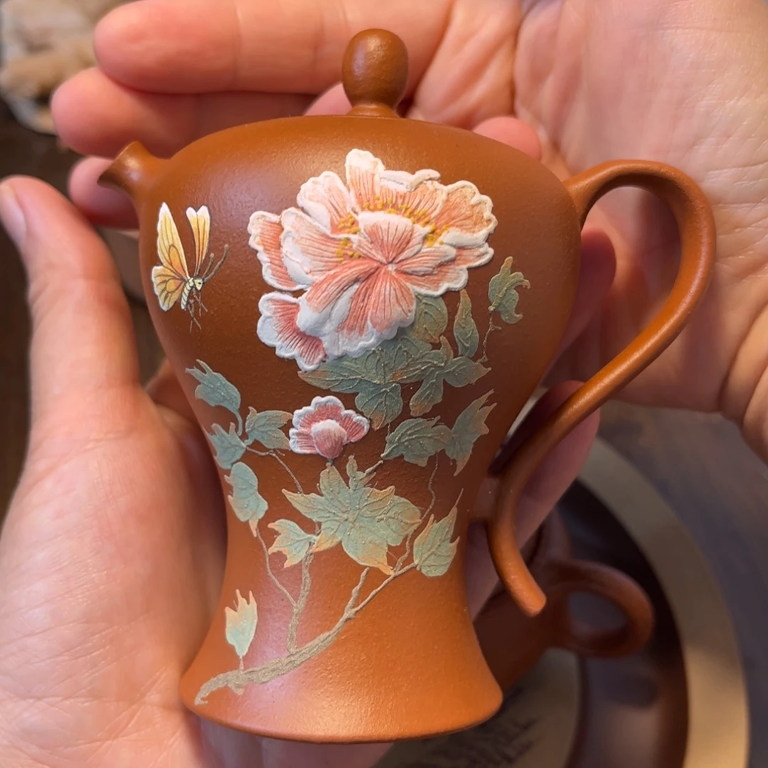 聆***醒茶壶紫砂宜兴紫砂茶具半手工制作