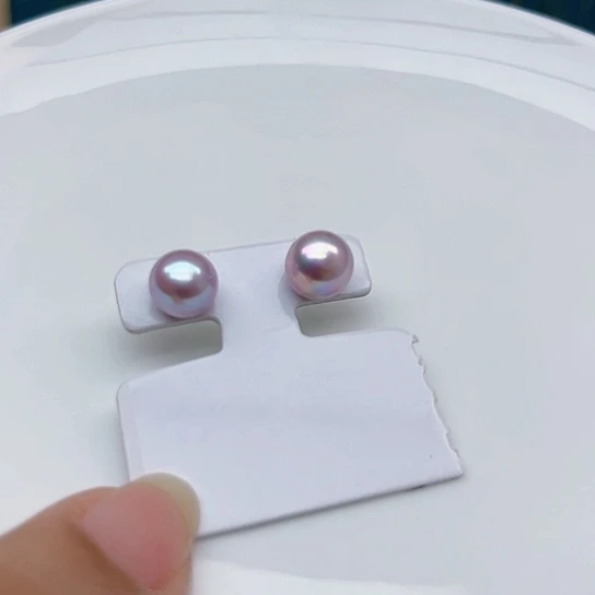 淡水珍珠耳饰未镶嵌
