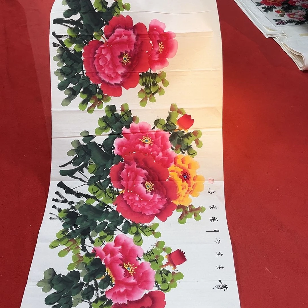 国画国画字画手绘作品展