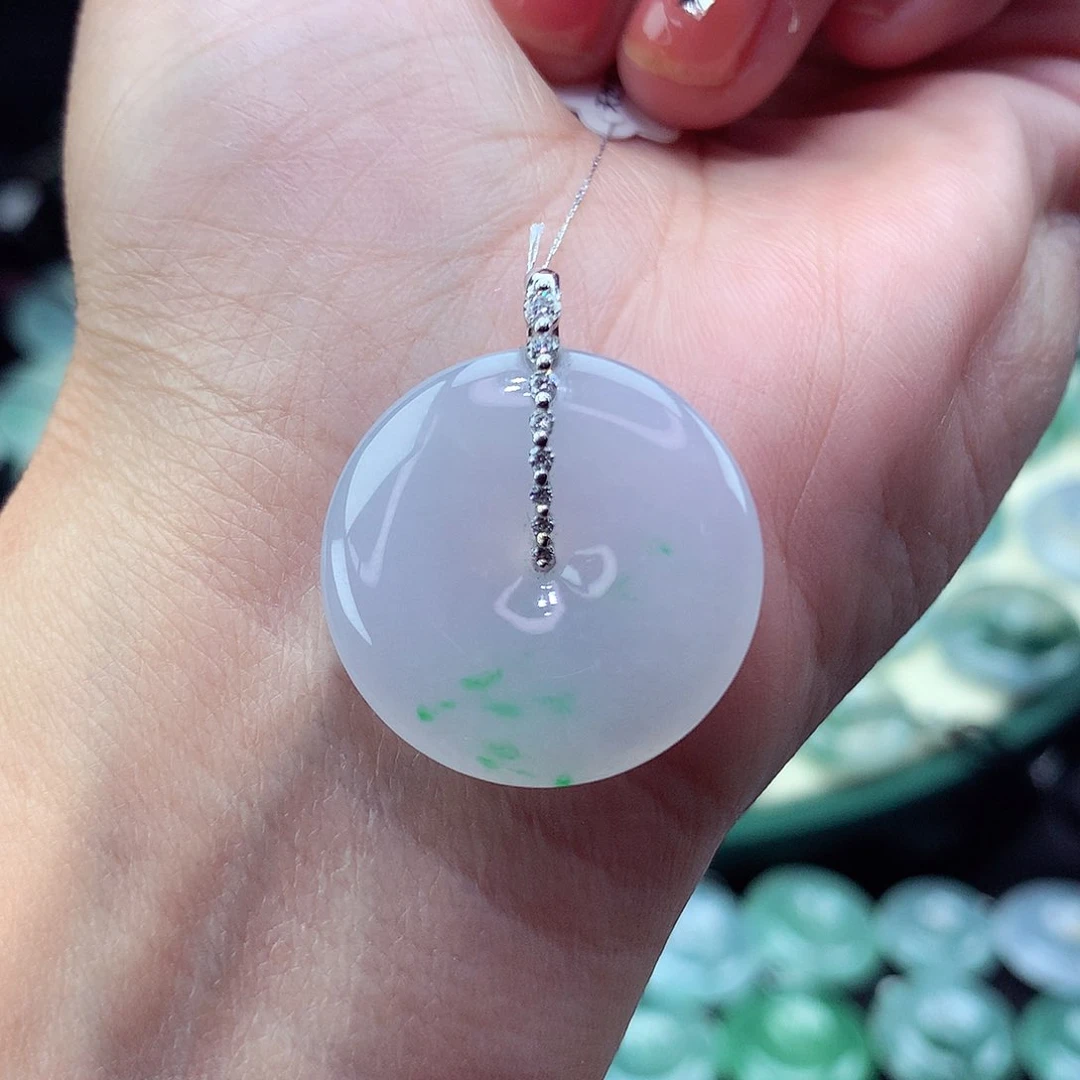 翡翠颈饰未镶嵌51尺寸23.7/5.6