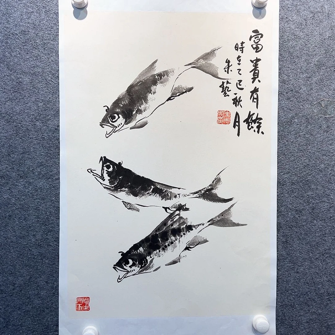 国画纯手绘系列画心
