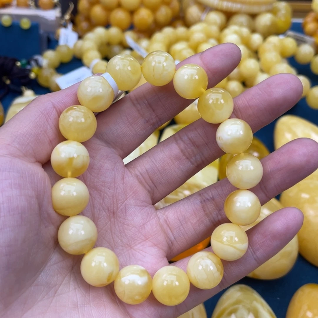 琥珀裸石未镶嵌琥珀蜜蜡w 711