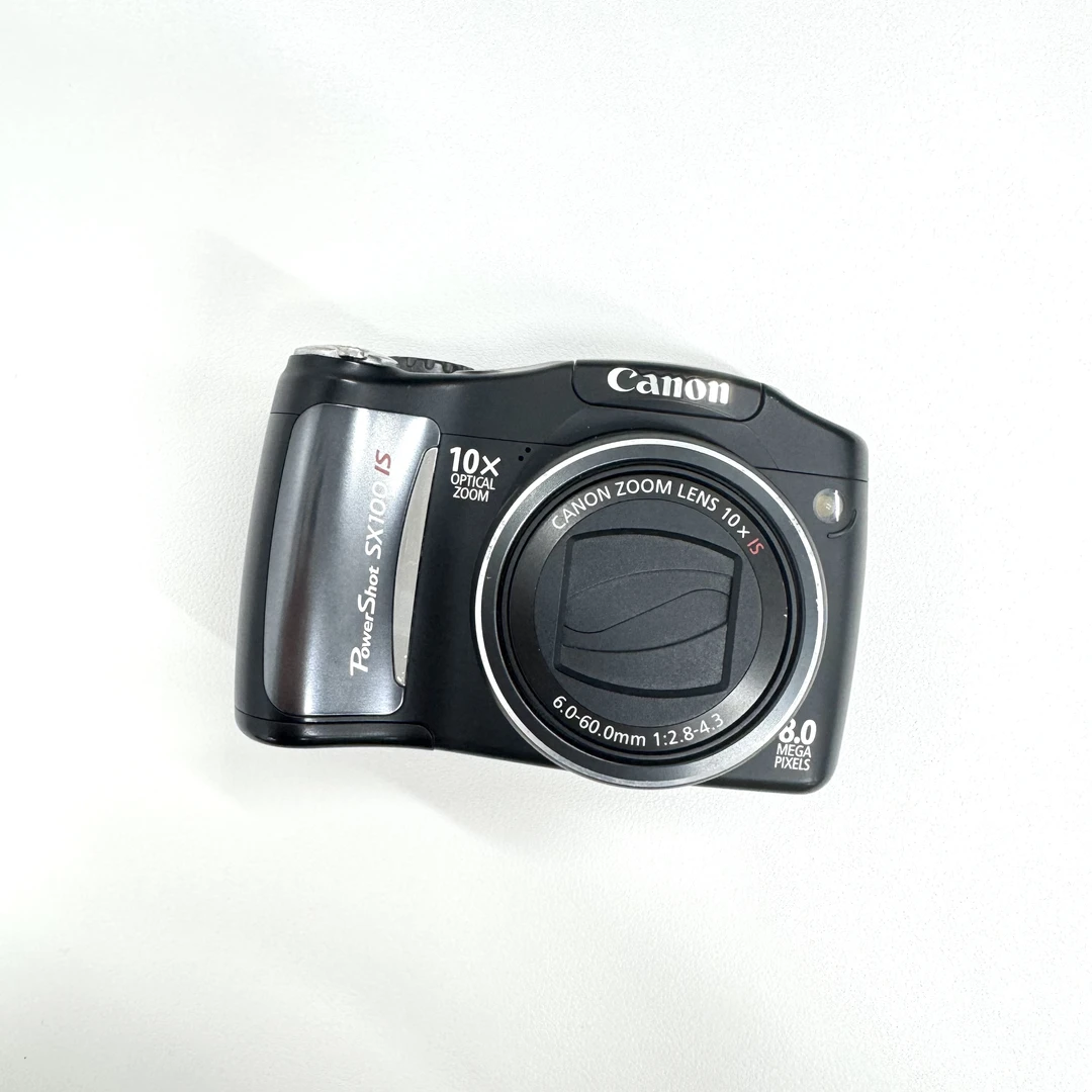 9新 Canon/佳能 SX100黑 800万像素小长焦 冷白感 不支持试用